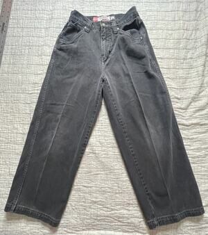 Bugle Boy Denim Vintage Utility Jeans Gold Castle Millennium Series 7M - 14R/27W